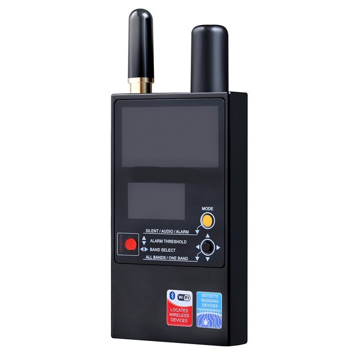Jeanoko Detector de señal inalámbrico detector de radiofrecuencia de  operación simple garantía de calidad para seguimiento y monitoreo R señales  de